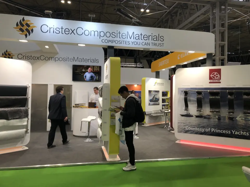 Cristex stand at The Advanced Engineering Show 2018
